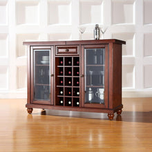 Load image into Gallery viewer, Cambridge Sliding Top Bar Cabinet Mahogany
