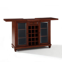 Load image into Gallery viewer, Cambridge Sliding Top Bar Cabinet Mahogany
