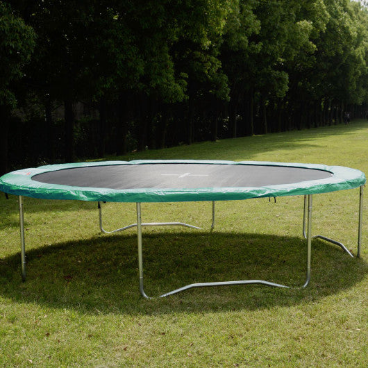 Green Safety Round Spring Pad Replacement Cover for 12' Trampoline