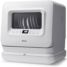 Load image into Gallery viewer, Portable Countertop Dishwasher Air Drying 5 Programs with 7.5L Water Tank
