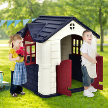 Load image into Gallery viewer, Kid’s Playhouse Pretend Toy House For Boys and Girls 7 Pieces Toy Set-Blue
