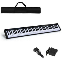 Load image into Gallery viewer, 88-Key Portable Electronic Piano with  Voice Function-Black
