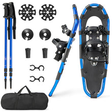 Load image into Gallery viewer, 21/25/30 Inch Lightweight Terrain Snowshoes with Flexible Pivot System-21 inches
