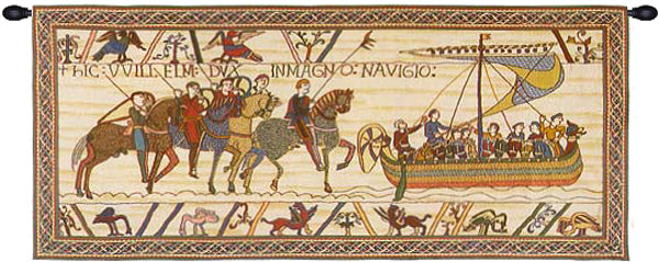 William Embarks With Border French Tapestry