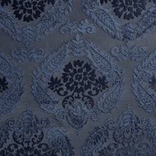 Load image into Gallery viewer, Amelia Knitted Jacquard Paisley Total Blackout Grommet Top Curtain Panel - SS40-0206
