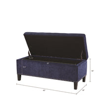 Load image into Gallery viewer, Madison Park Shandra Ii Tufted Top Storage Bench FPF18-0195 By Olliix
