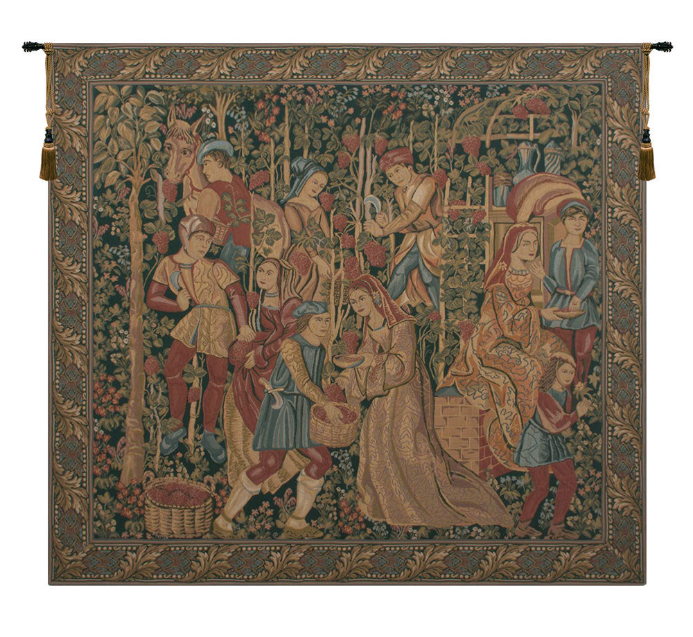 Vendage Right Panel Tapestry Wall Hanging