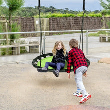 Load image into Gallery viewer, 40&quot; Flying Saucer Round Swing Kids Play Set-Green
