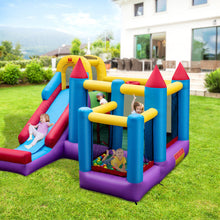 Load image into Gallery viewer, 5-in-1 Inflatable Bounce House with 735W Blower
