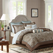 Load image into Gallery viewer, Madison Park Aubrey 12 Piece Complete Bed Set -King MP10-116 By Olliix
