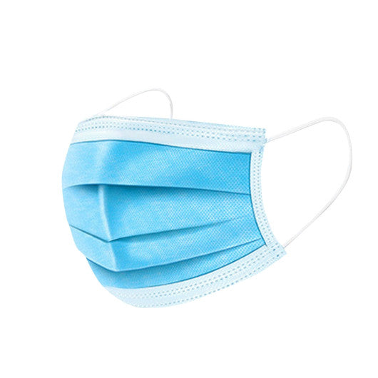 50 Pieces 3-Layer Breathable Non-woven Fabric Disposable Face Mask