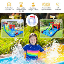 Load image into Gallery viewer, Inflatable Water Slide Kids with Ocean Balls and 780W Blower
