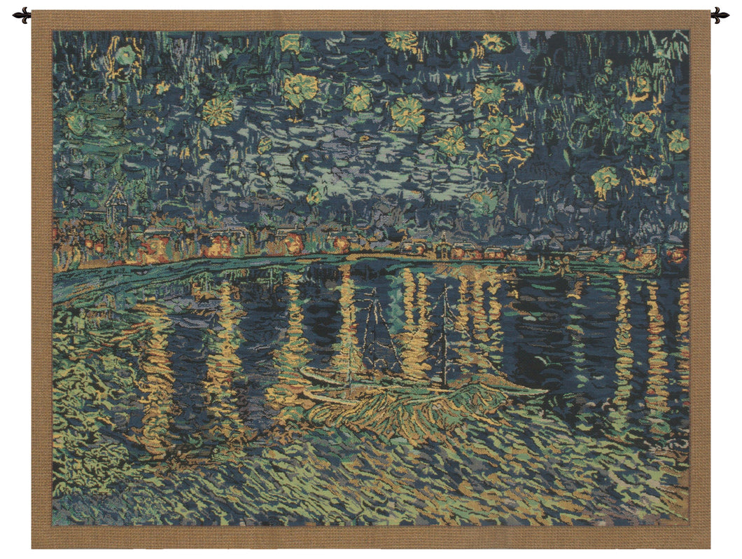 Van Goghs Starry Night Over the Rhone Tapestry Wholesale