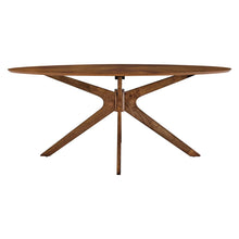 Load image into Gallery viewer, Crossroads 71&quot; Oval Wood Dining Table by Modway
