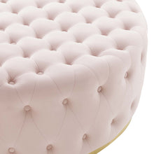 Load image into Gallery viewer, Ensconce Tufted Performance Velvet Round Ottoman by Modway
