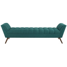 Load image into Gallery viewer, Response Upholstered Fabric Bench by Modway
