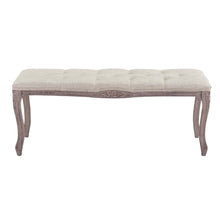 Load image into Gallery viewer, Regal Vintage French Upholstered Fabric Bench by Modway
