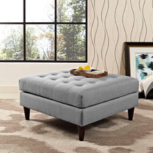 Load image into Gallery viewer, Empress Upholstered Fabric Large Ottoman by Modway
