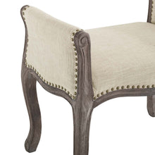 Load image into Gallery viewer, Avail Vintage French Upholstered Fabric Bench by Modway
