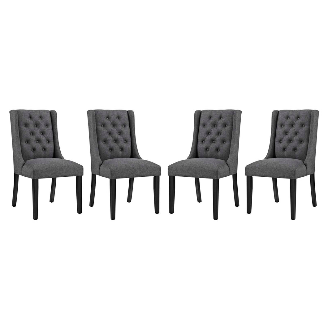 Baronet Fabric Dining Chair Set of 4 by Modway