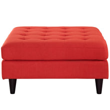 Load image into Gallery viewer, Empress Upholstered Fabric Large Ottoman by Modway
