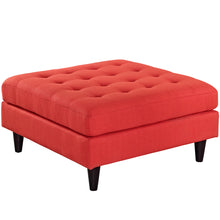 Load image into Gallery viewer, Empress Upholstered Fabric Large Ottoman by Modway
