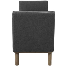 Load image into Gallery viewer, Haven Tufted Button Upholstered Fabric Accent Bench by Modway
