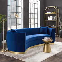 Load image into Gallery viewer, Resolute Curved Performance Velvet Sofa by Modway
