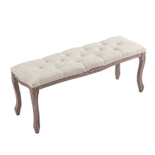 Load image into Gallery viewer, Regal Vintage French Upholstered Fabric Bench by Modway
