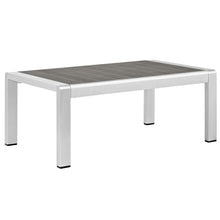 Load image into Gallery viewer, Shore Outdoor Patio Aluminum Coffee Table by Modway
