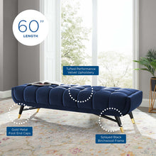 Load image into Gallery viewer, Adept 60&quot; Performance Velvet Bench by Modway
