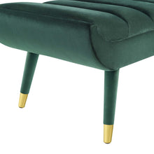 Load image into Gallery viewer, Guess Channel Tufted Performance Velvet Accent Bench by Modway
