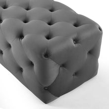 Load image into Gallery viewer, Amour 48&quot; Tufted Button Entryway Performance Velvet Bench
