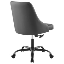 Load image into Gallery viewer, Distinct Tufted Swivel Vegan Leather Office Chair by Modway
