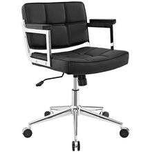 Load image into Gallery viewer, Portray Mid Back Upholstered Vinyl Office Chair by Modway
