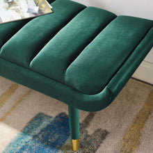 Load image into Gallery viewer, Guess Channel Tufted Performance Velvet Accent Bench by Modway
