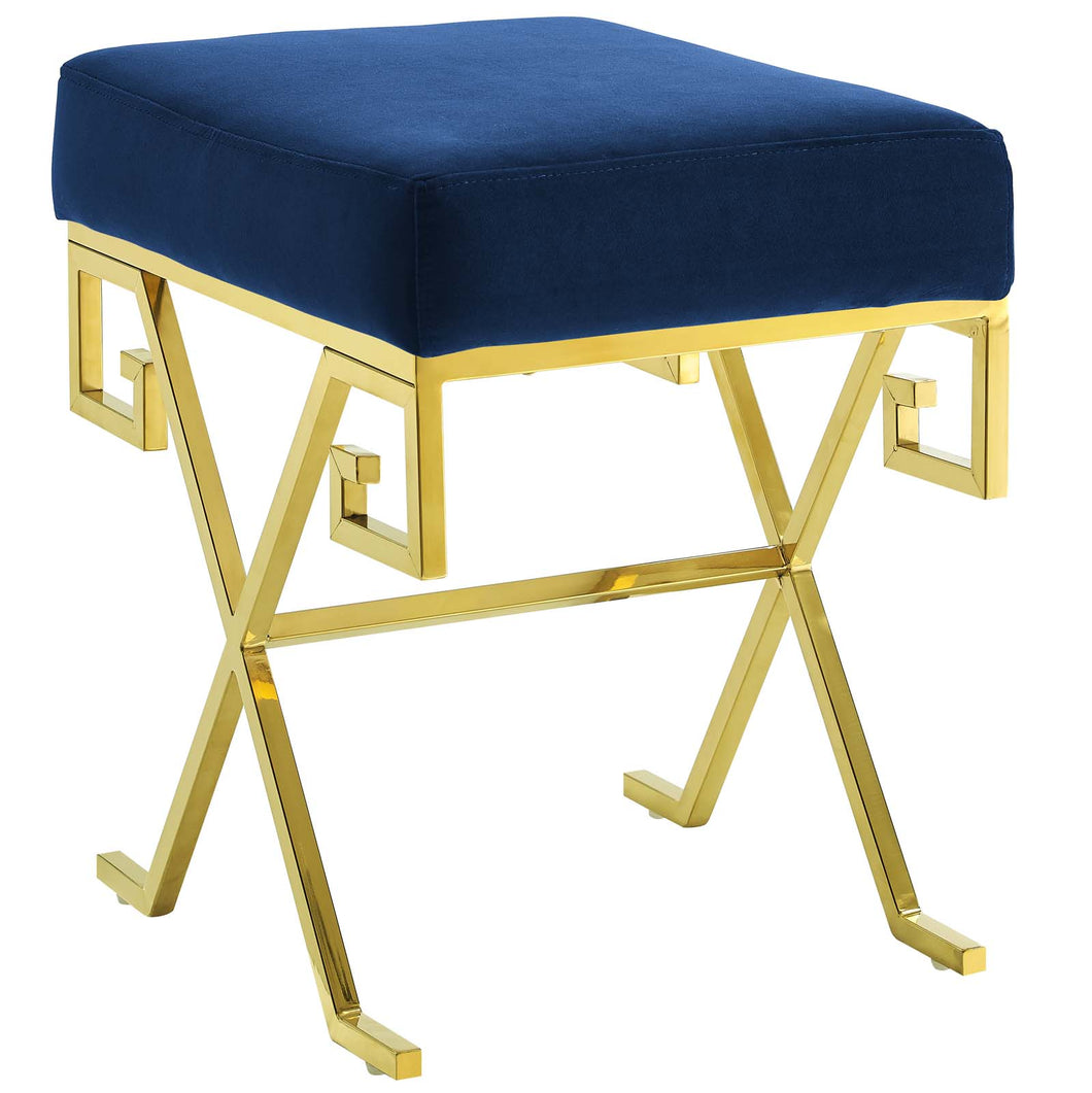 Twist Performance Velvet Bench by Modway