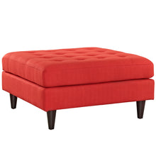 Load image into Gallery viewer, Empress Upholstered Fabric Large Ottoman by Modway
