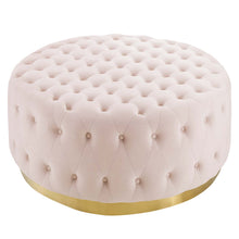 Load image into Gallery viewer, Ensconce Tufted Performance Velvet Round Ottoman by Modway
