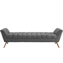 Load image into Gallery viewer, Response Upholstered Fabric Bench by Modway
