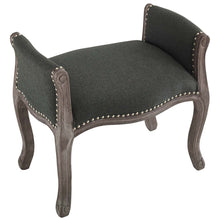 Load image into Gallery viewer, Avail Vintage French Upholstered Fabric Bench by Modway
