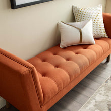 Load image into Gallery viewer, Haven Tufted Button Upholstered Fabric Accent Bench
