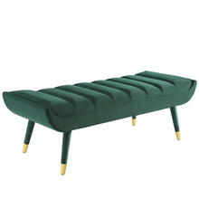 Load image into Gallery viewer, Guess Channel Tufted Performance Velvet Accent Bench by Modway
