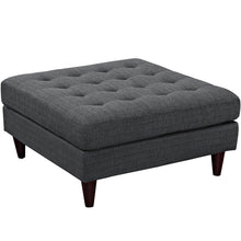 Load image into Gallery viewer, Empress Upholstered Fabric Large Ottoman by Modway
