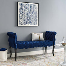 Load image into Gallery viewer, Adelia Chesterfield Style Button Tufted Performance Velvet Bench by Modway
