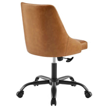 Load image into Gallery viewer, Designate Swivel Vegan Leather Office Chair by Modway
