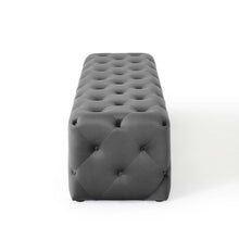 Load image into Gallery viewer, Amour 72&quot; Tufted Button Entryway Performance Velvet Bench by Modway
