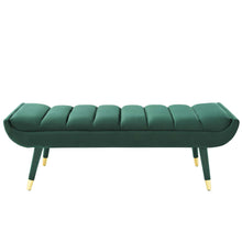 Load image into Gallery viewer, Guess Channel Tufted Performance Velvet Accent Bench by Modway
