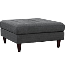 Load image into Gallery viewer, Empress Upholstered Fabric Large Ottoman by Modway
