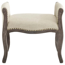 Load image into Gallery viewer, Avail Vintage French Upholstered Fabric Bench by Modway
